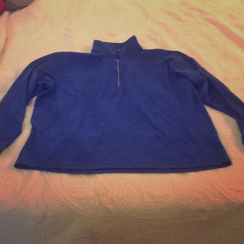 Men’s Page and Tuttle Quarter Zip Pullover, Blue